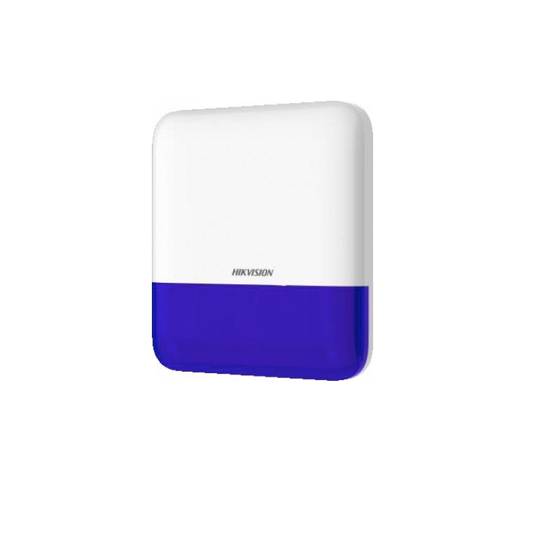 Sirena Inalambrica Hikvision Exterior Zumbador 110 dB DS-PS1-E-WB