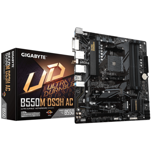 Mother GIGABYTE B550M DS3H AC AM4 DDR4