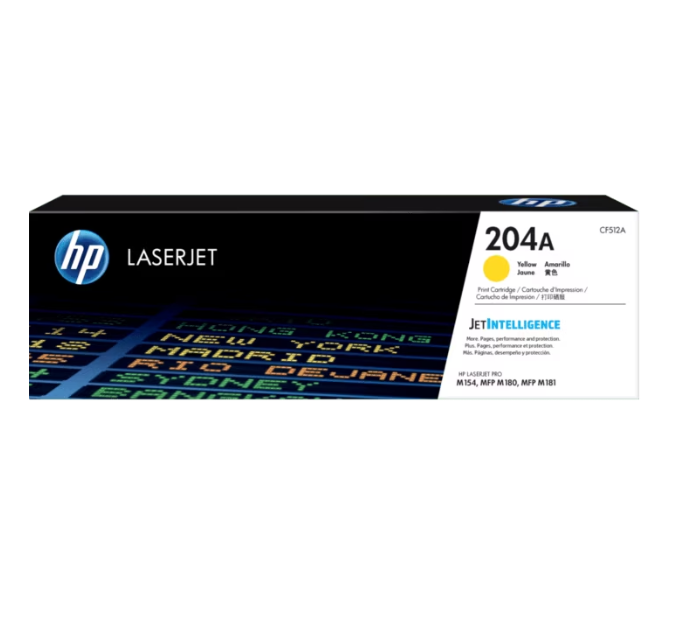[100907] Toner HP 204A Yellow LaserJet Toner Cartridge