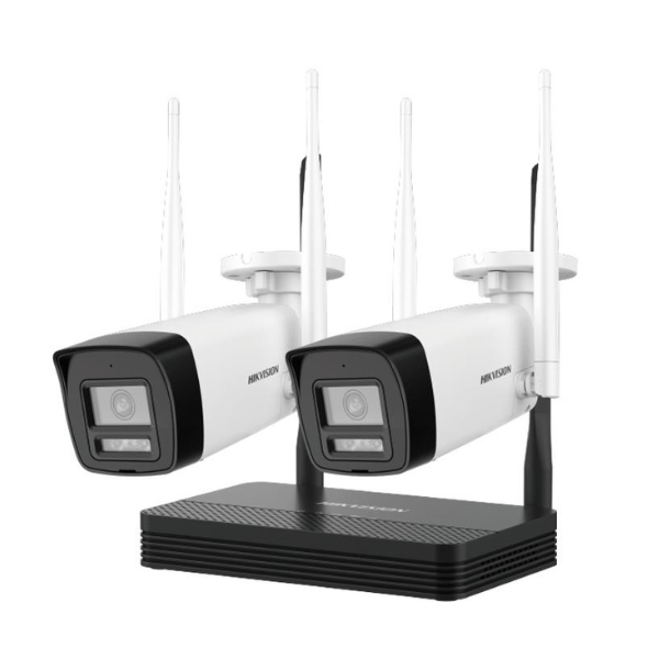 NKS422W0H  NVS Kit WiFi 2 MP 2 Cam Bullet (4694)