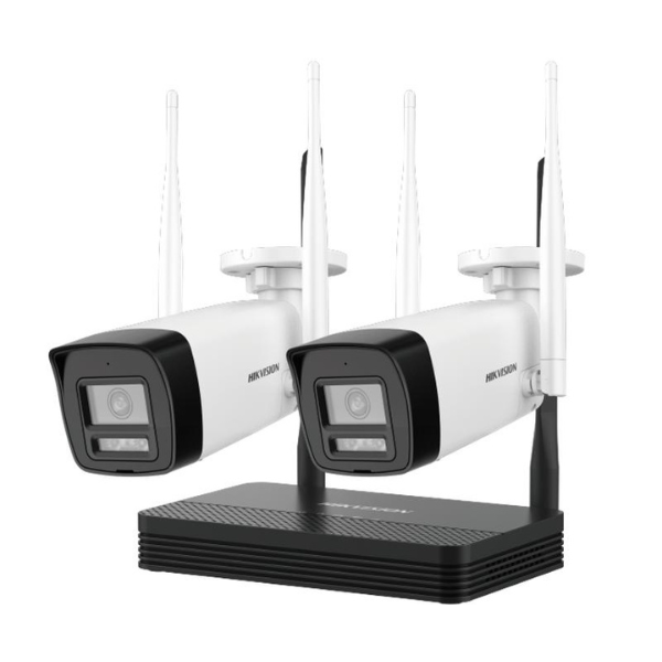 NKS424W0H  NVS Kit WiFi 4 MP 2 Cam Bullet (4670)
