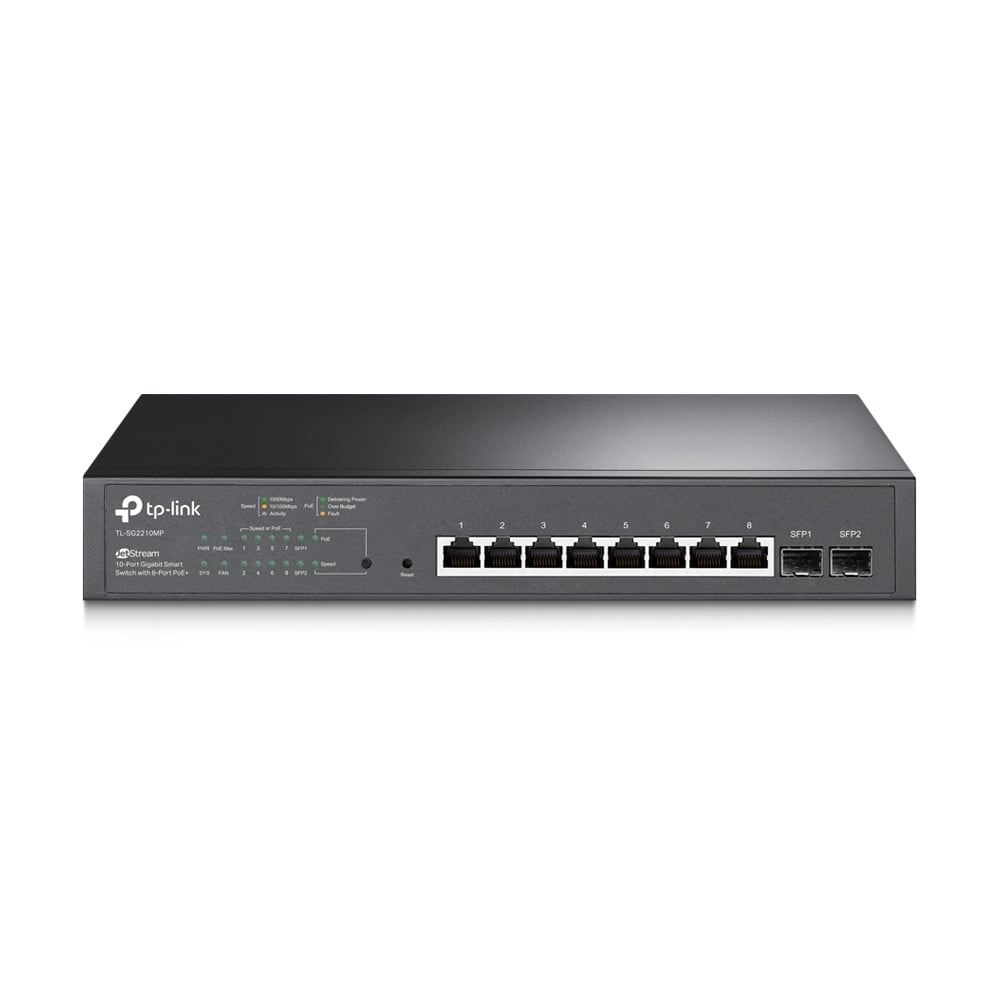 [101103] Switch Tp-Link SG2210MP Gigabit Jetstream 8P POE+SFP