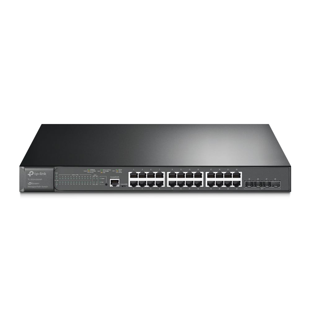 [101105] Switch Tp-Link SG3428XMP Giga 2.5G Jet 24P POE +4 SFP 10G