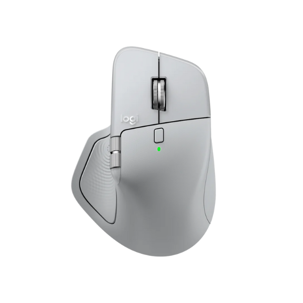 [100404] Mouse Logitech Wir MX Master 4 Pale Grey 910-007566