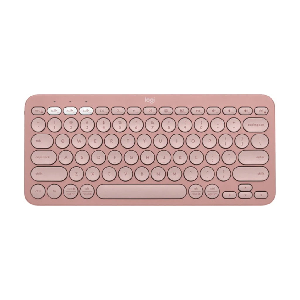 [103295] Teclado Logitech Bluetooth K380s Pebble Rose 920-011785
