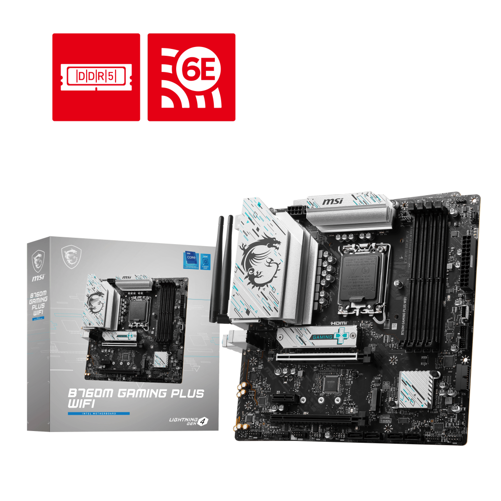 [100838] Mother MSI B760M GAMING PLUS WIFI DDR5 1700