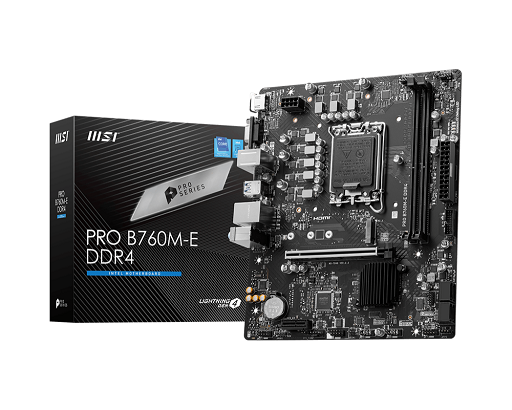 Mother MSI PRO B760M-E DDR4 1700