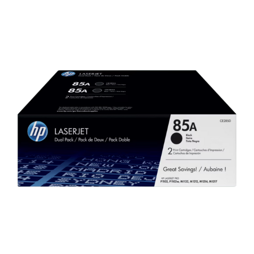 [103351] Toner HP 85A Black Dual Pack LaserJet Cartridge