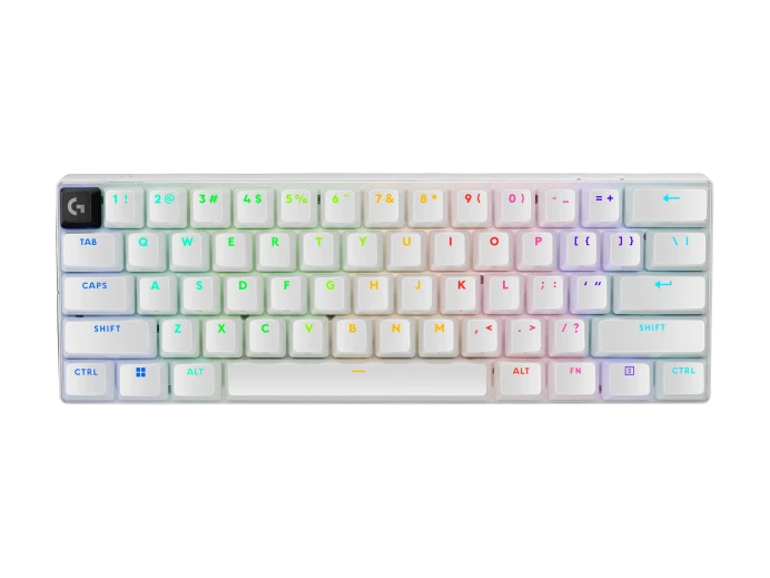 [103360] Teclado Logitech PRO X 60 White Lightspeed 920-011921