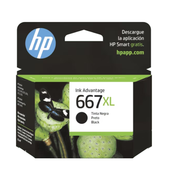[103377] Cartucho HP 667XL Black Ink Cartridge