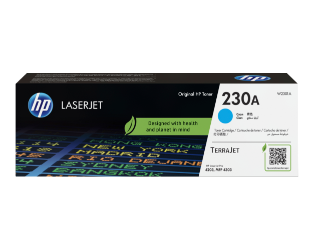 Toner HP 230A Cyan Original LaserJet Toner Cartridge