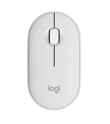 [100332] Mouse Logitech Wir M350s Pebble 2 White 910-007047