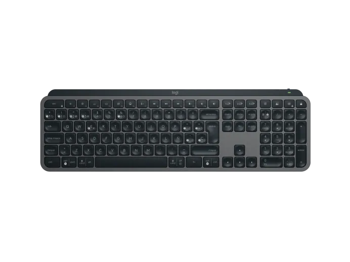 Teclado Logitech Wireless MX Keys Mec Graphite Spanicsh 920-011561
