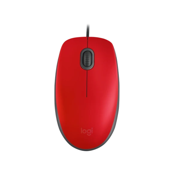 Mouse Logitech M110 Silent Red 910-006755
