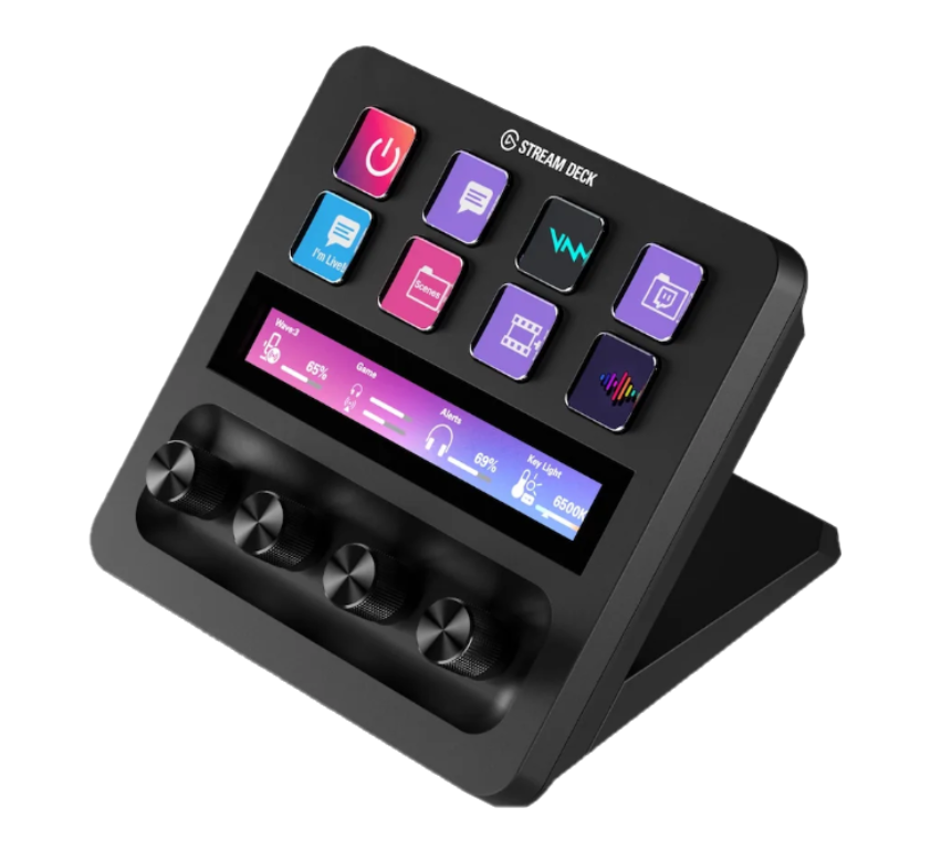 Stream Deck El Gato 8 Botones LCD Cuestomizables Negro