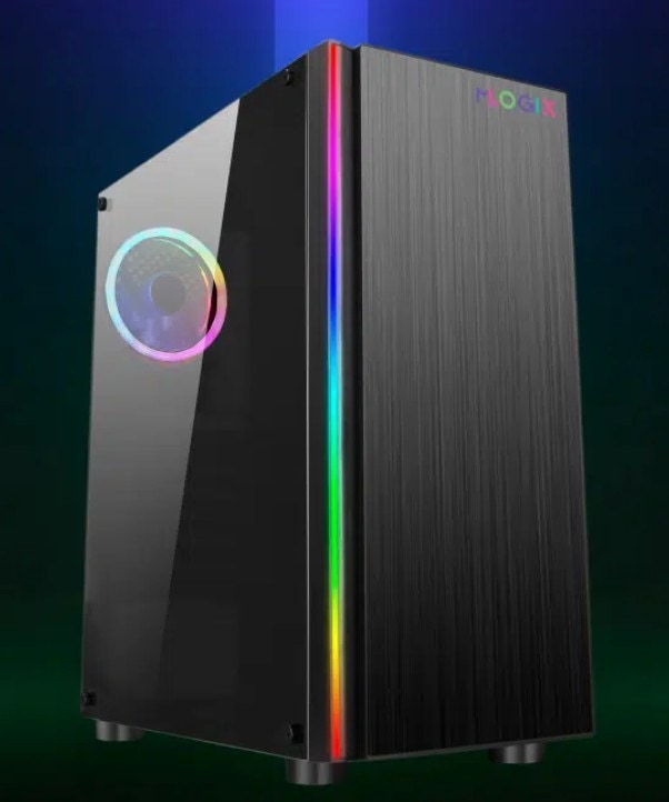 Gabinete M-Logix Fighter RGB Sin Fuente