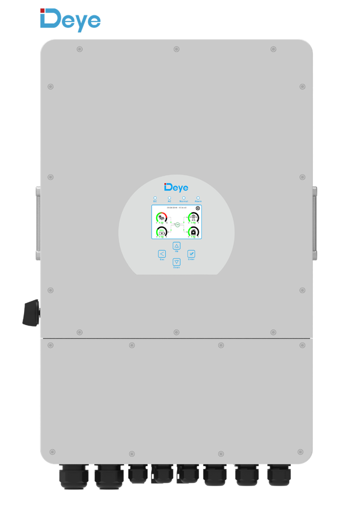 Inversor DEYE Hybrid 10kW 3F 380V SUN-10K