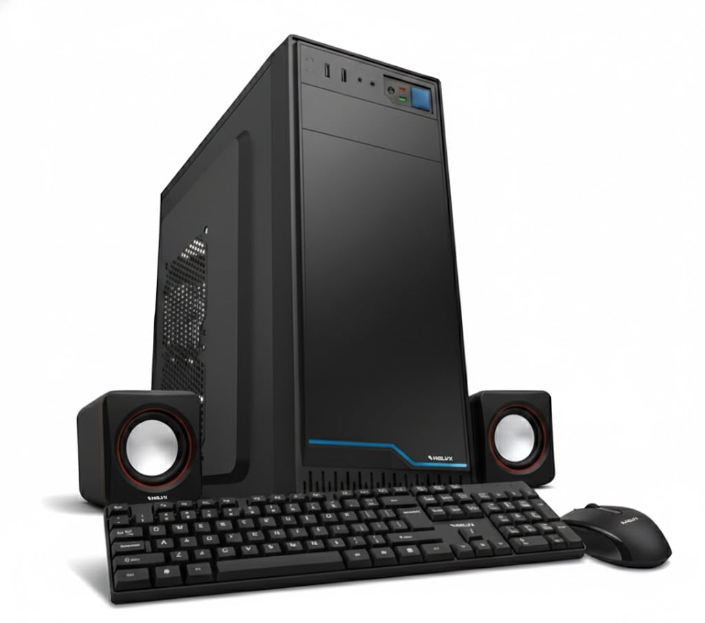 [103526] Kit Pc Kelyx Modelo LC728-20 Fuente 500W Teclado Mouse Parlante