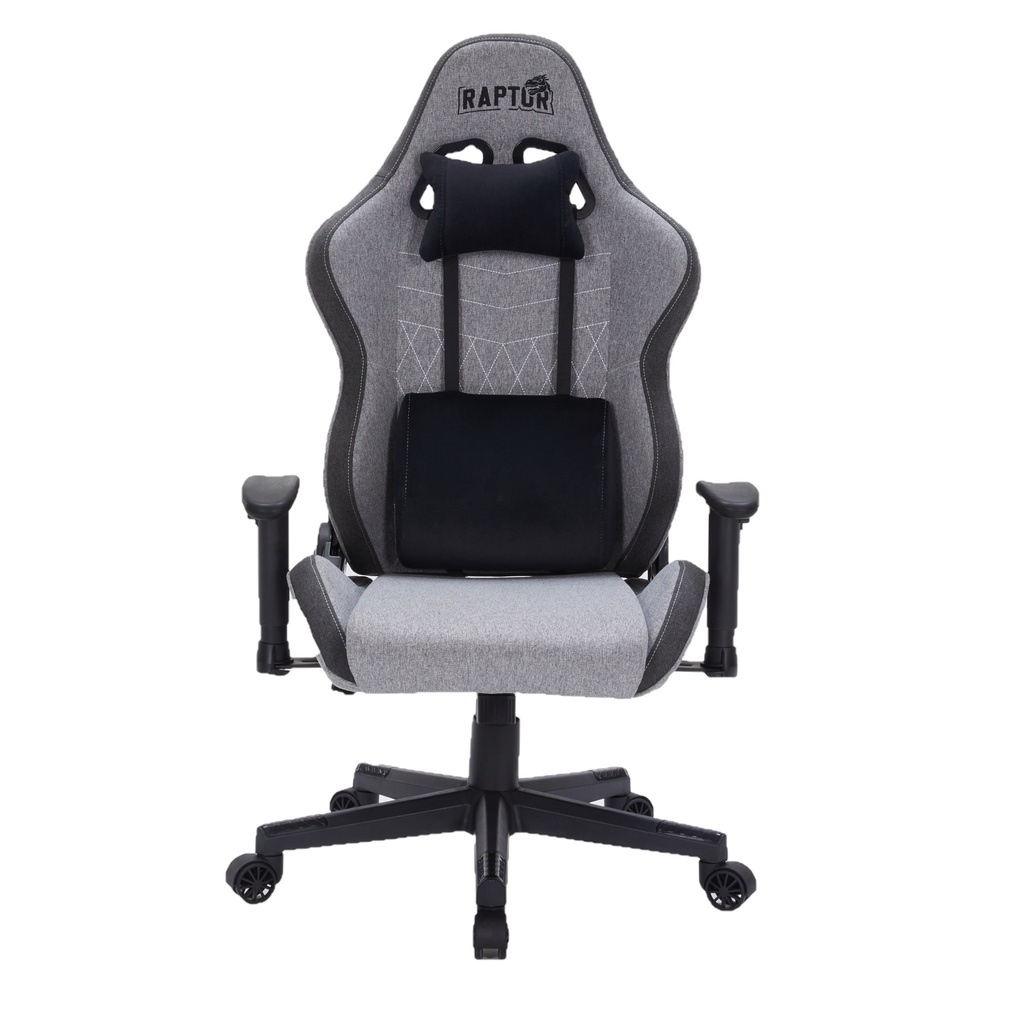 [103595] Silla Gamer Raptor Throne R1 Tela Gris