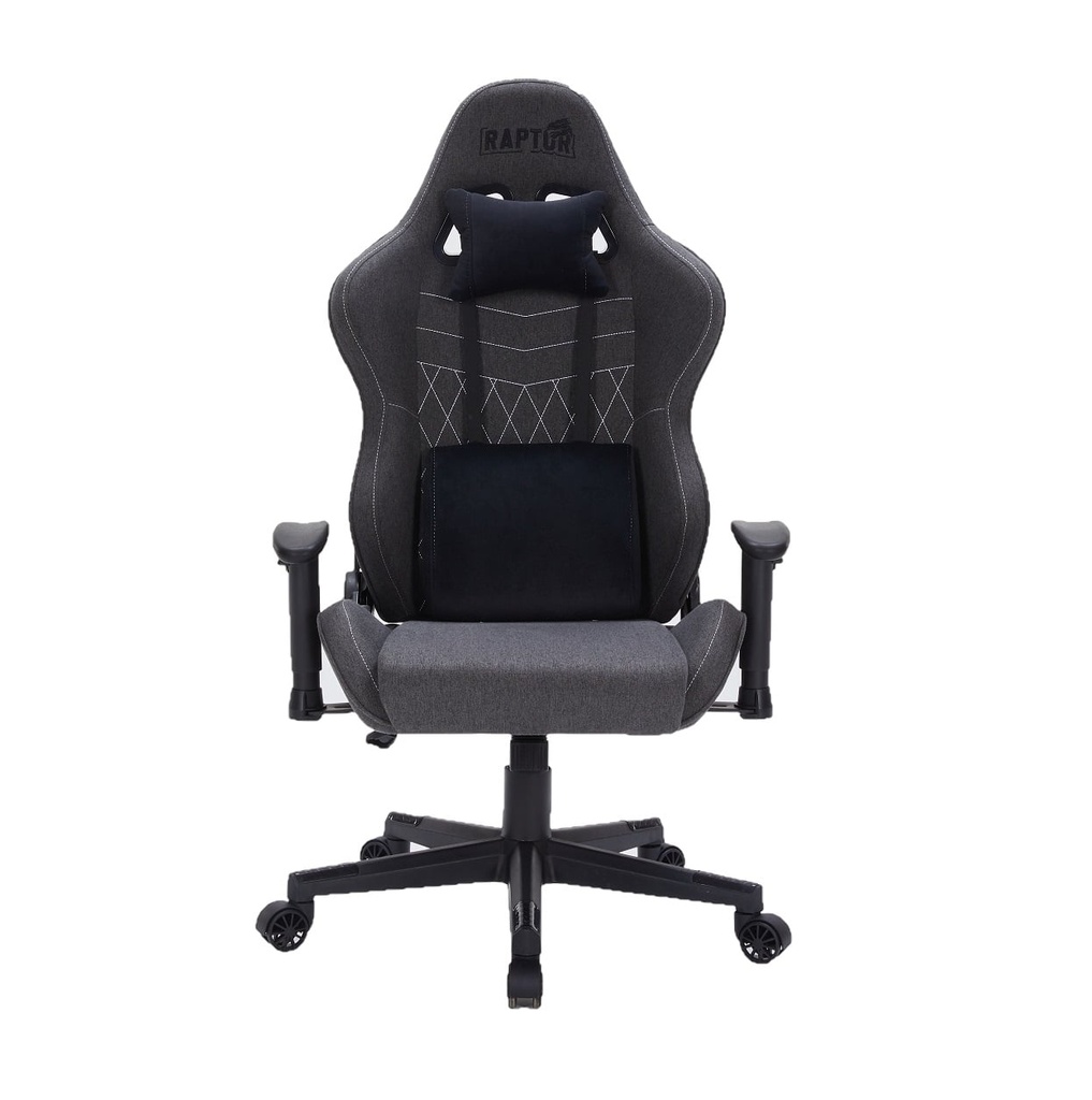 [103596] Silla Gamer Raptor Throne R1 Tela Negra