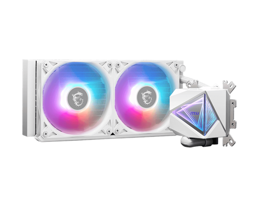 Water Cooling MSI MAG CORELIQUID I240 WHITE 2x CPU Cooler 240mm White