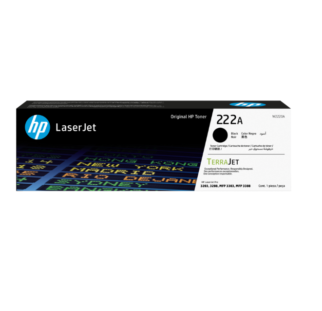 [103599] Toner HP 222A Black LaserJet Toner Cartridge
