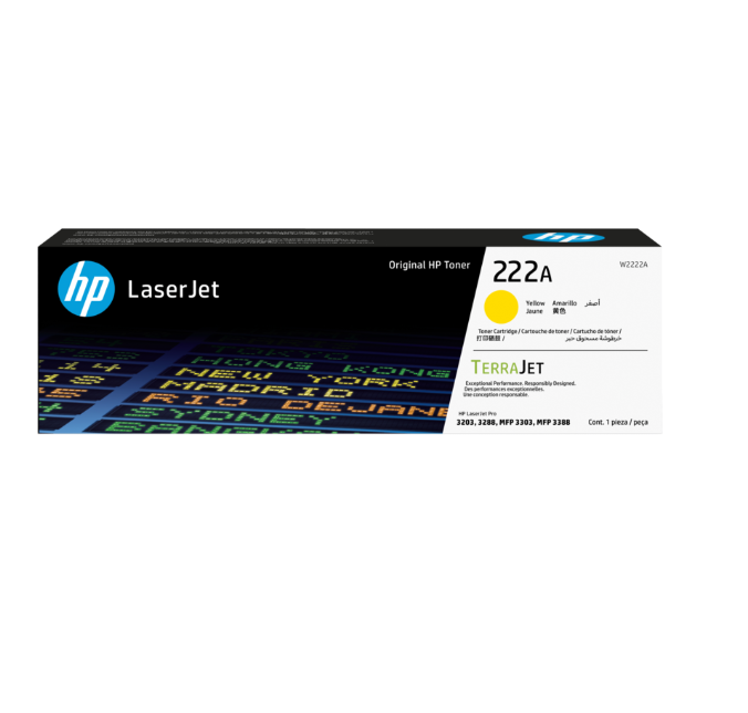[103601] Toner HP 222A Yel LJ Toner Cartridge