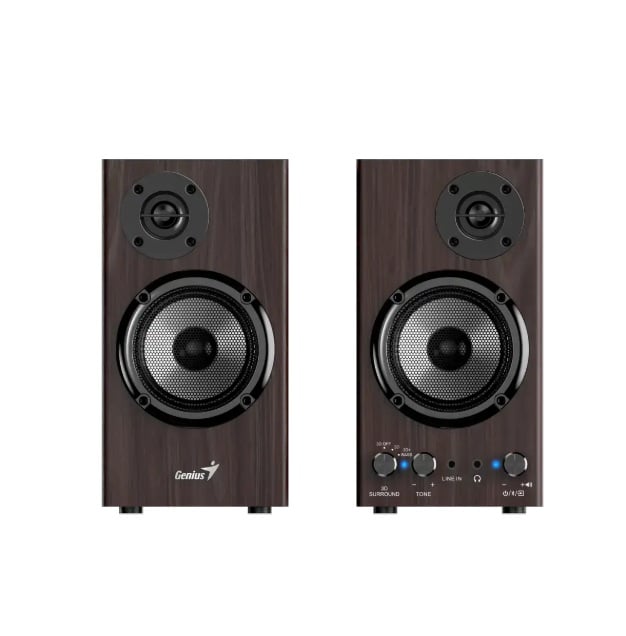 Parlantes Genius SP-HF520 Bluetooth Dark Brown