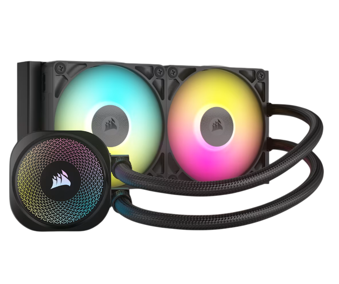 [103638] Water Cooling Corsair iCUE LINK TITAN 240 RX RGB 2x CPU Cooler 240mm Black