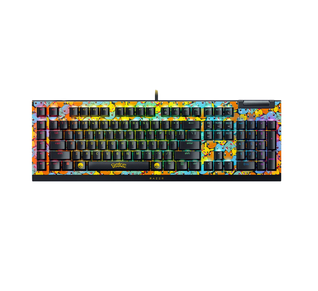 [103654] Teclado Razer BlackWidow V4 X Pokémon Edition