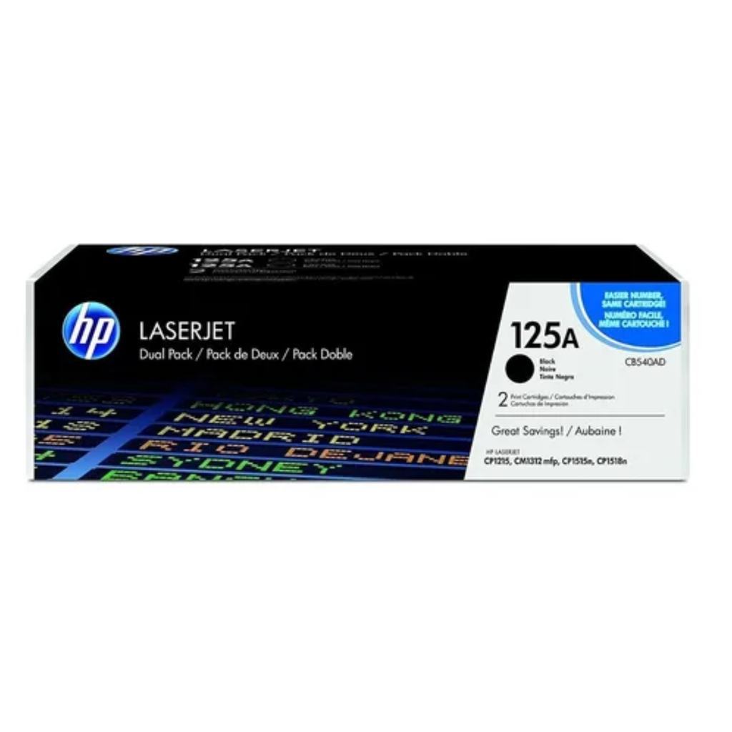 [103658] Toner HP Color LaserJet 125A Black CP1215/1515 CB540A