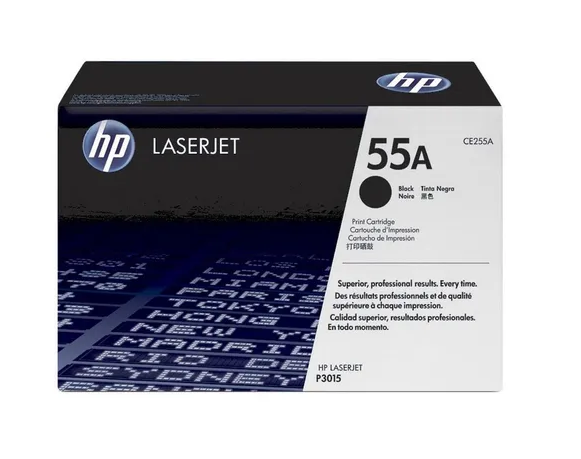 Toner HP LaserJet 55A Toner Cartridge LJ P3015 CE255A