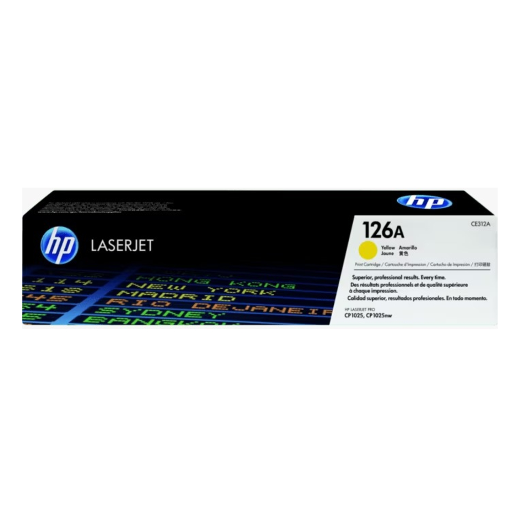 [103665] Toner HP 126A Toner Amarillo CE312A