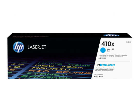 Toner HP TONER 410X Cyan CF411X