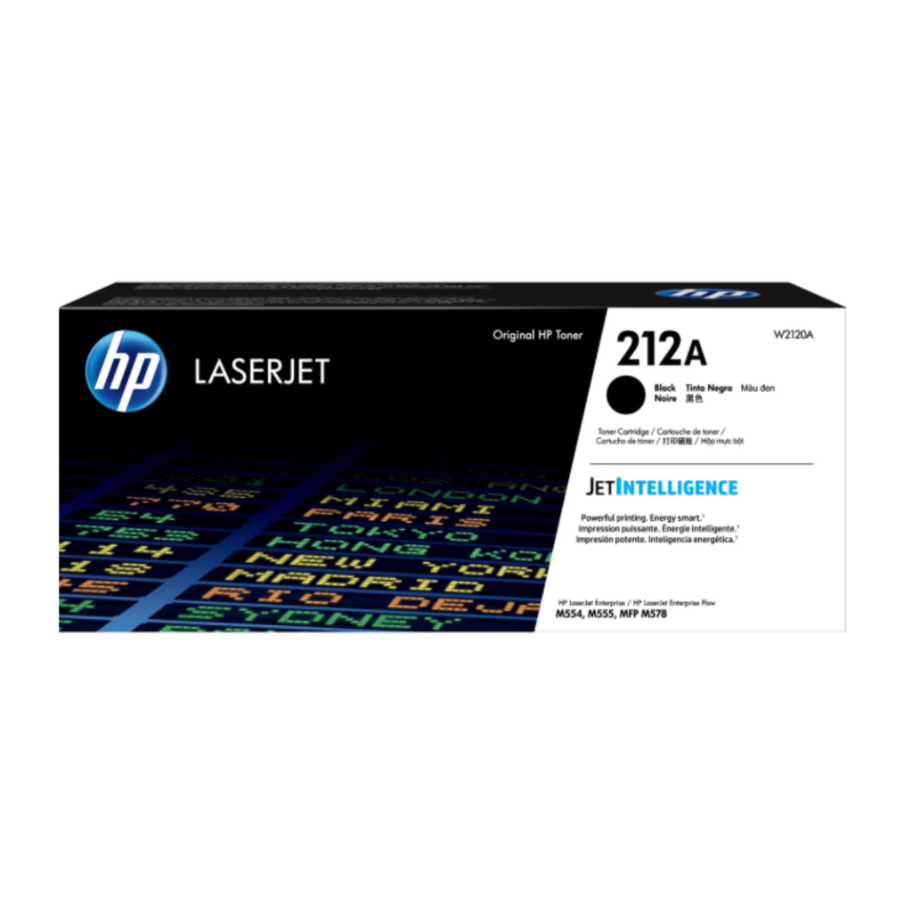 Toner HP 212A Black Toner Cartridge W2120A