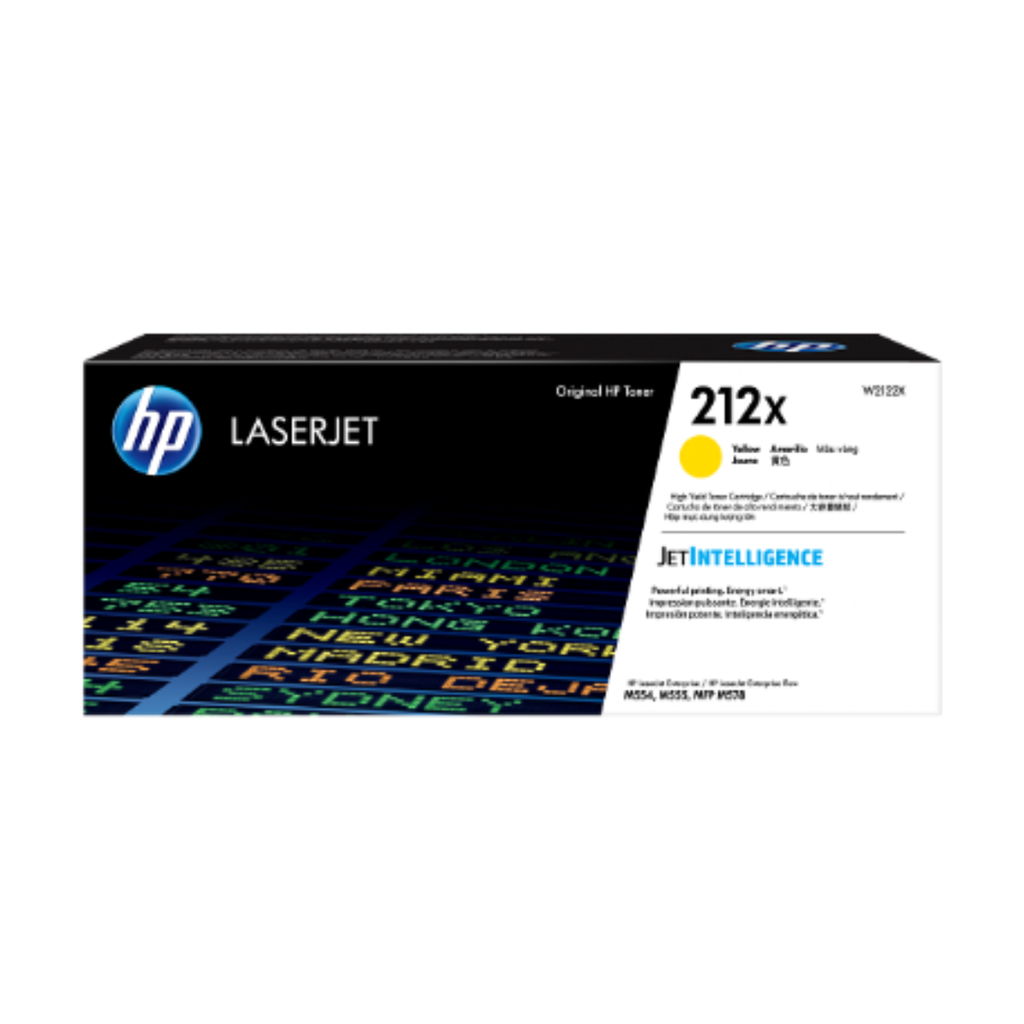 Toner HP 212X HY YELLOW Toner Cartridge W2122X