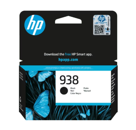 Cartucho HP 938 Black Ink Cartridge 4S6X8PL