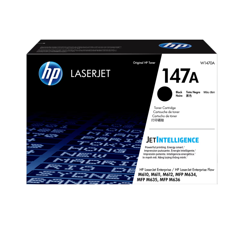 Toner HP 147A Black Toner Cartridge W1470A