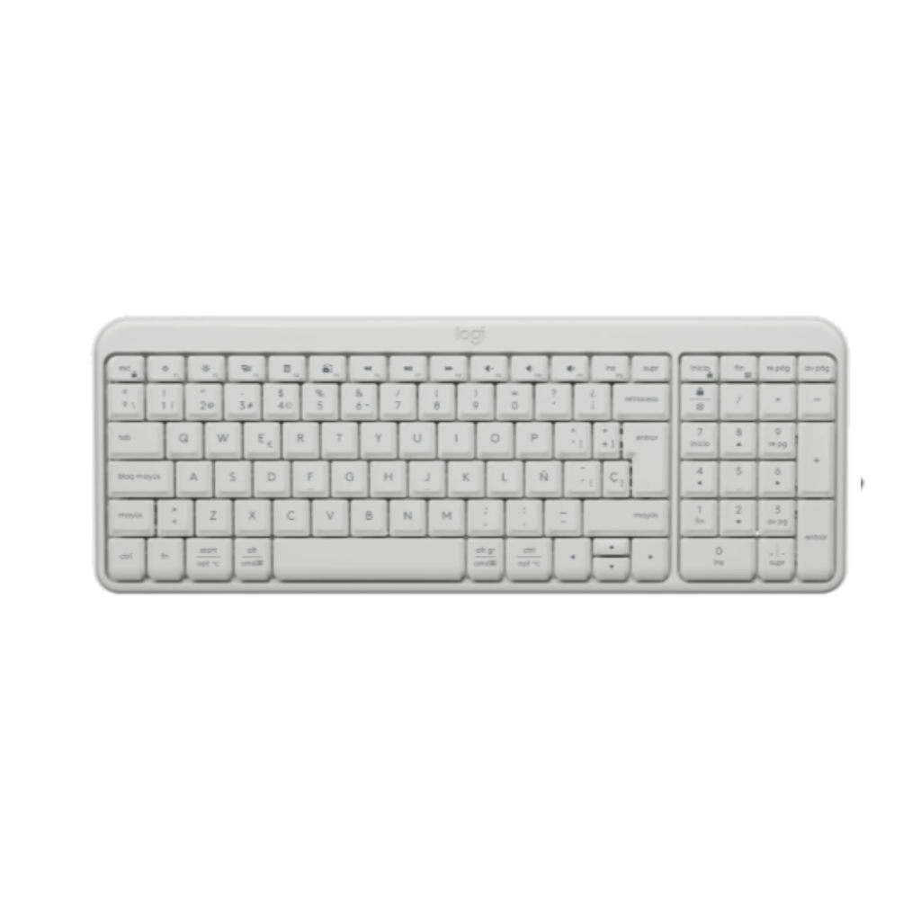 [103724] Teclado Logitech Bluetooth K250 Pebble White 920-013446