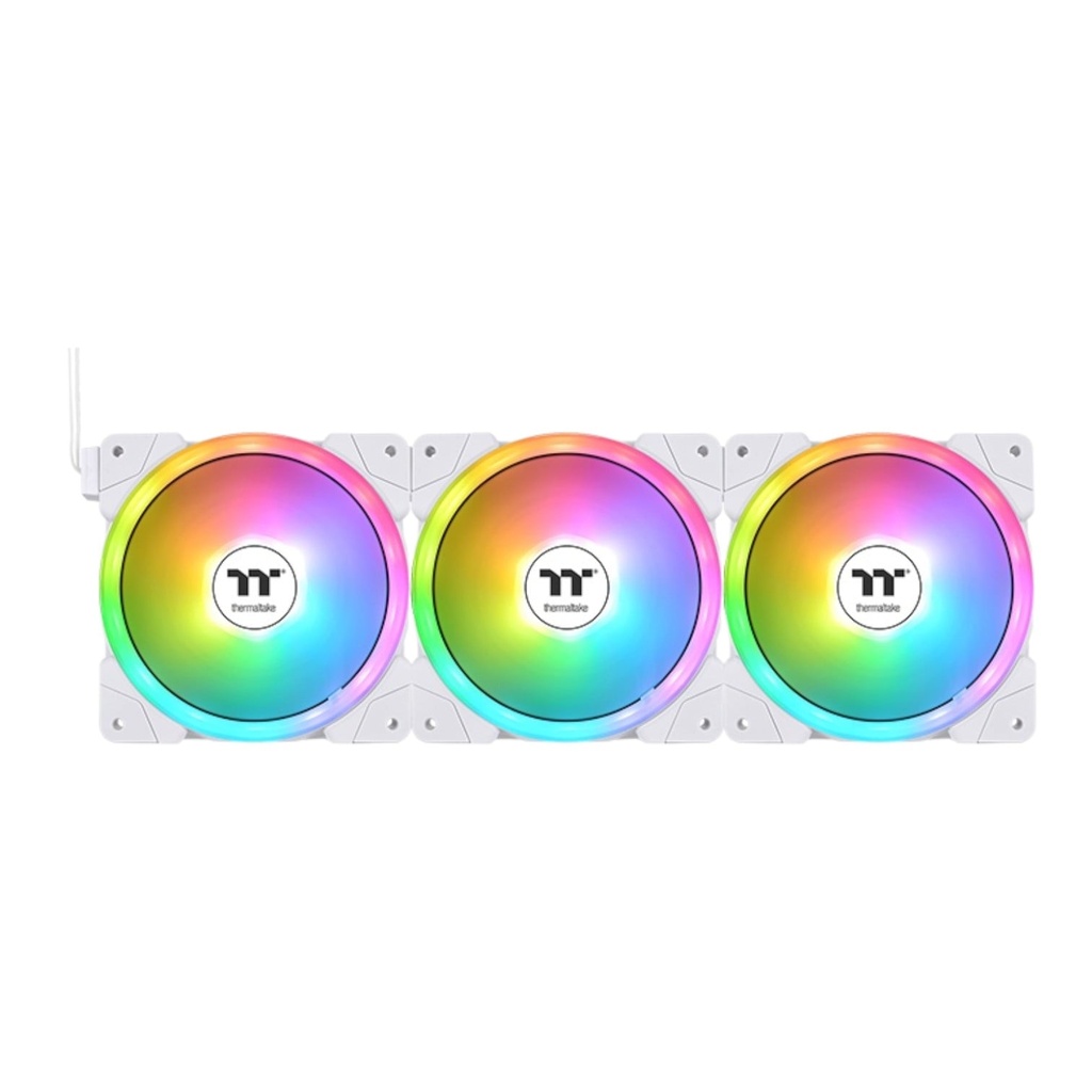 Swafan Thermaltake EX14 Premium Edition Fan ARGB x3 White