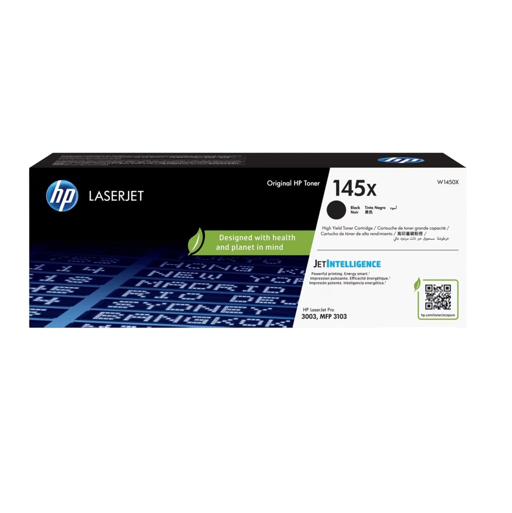 Toner HP 145X Blk LaserJet Cartridge W1450X
