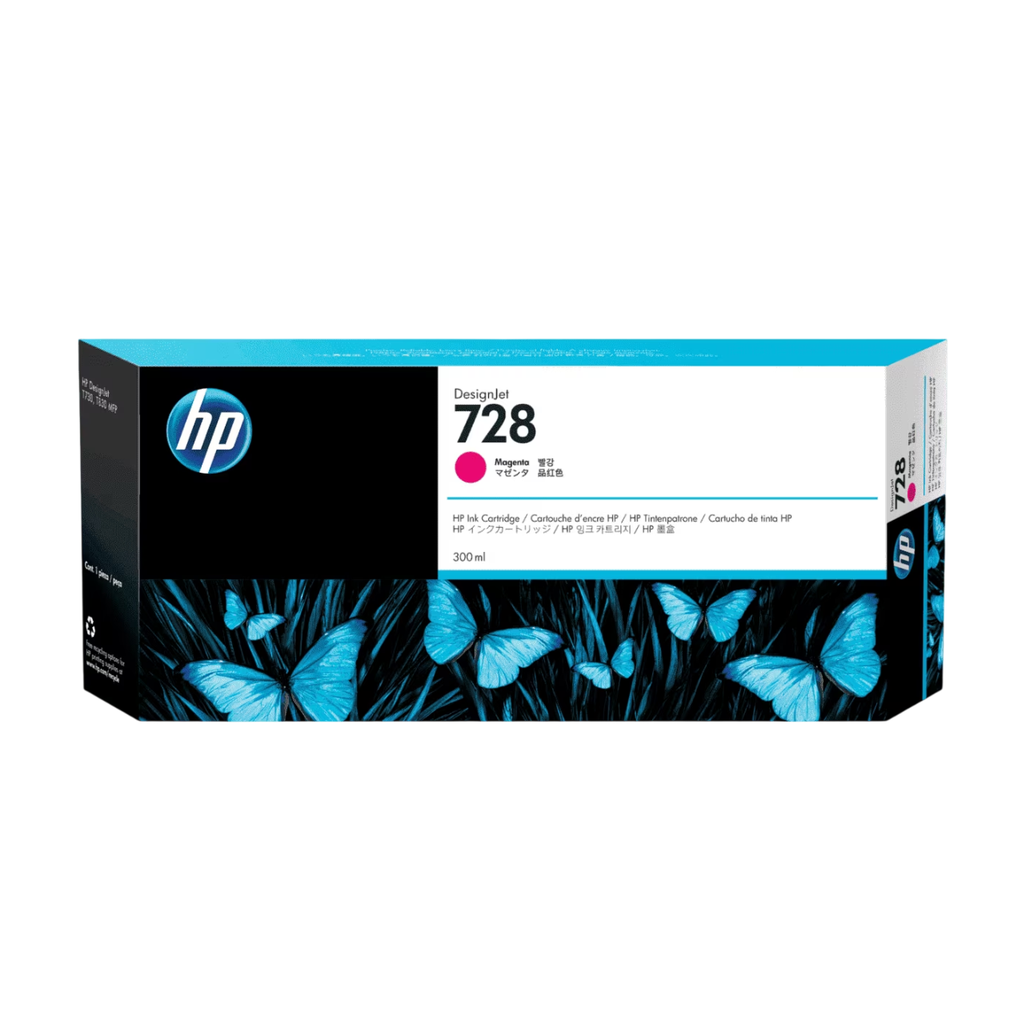 [103848] F9K16A HP 728 300-ml Magenta Ink Cartridge (7920)