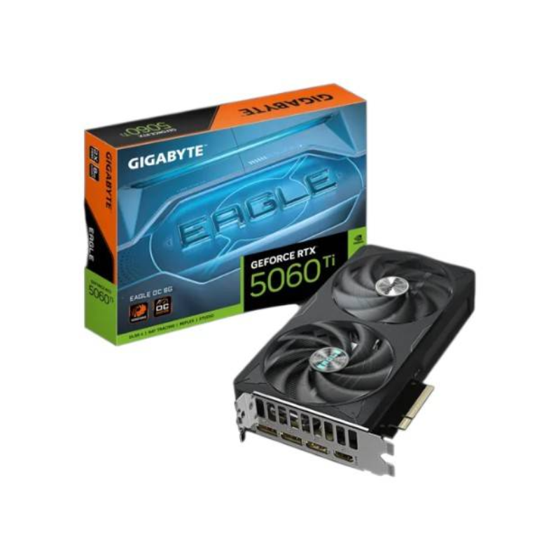 Placa de Video Gigabyte GeForce RTX 5060 Ti EAGLE OC 8G