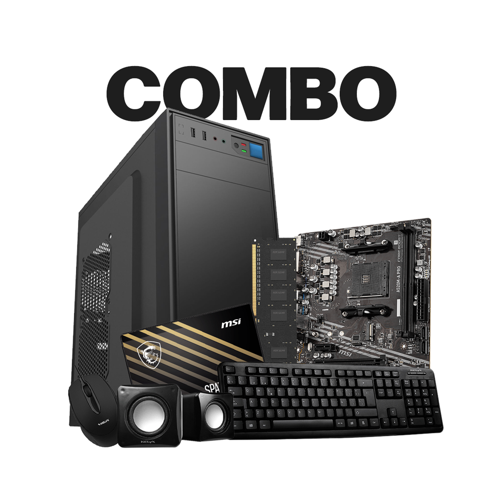 Pc Kelyx Kit 728-20 MB MSI A520 Mem Hiksemi 8G 3200 Hiker SSD MSI 480G