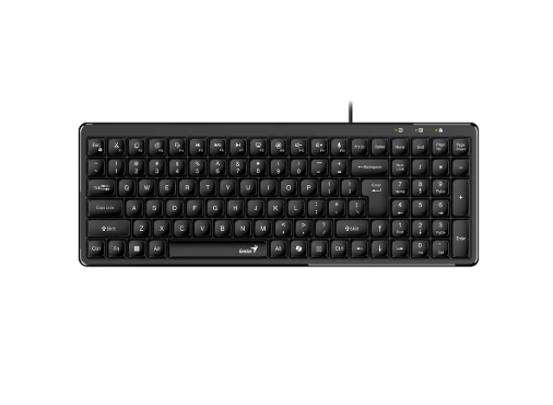 Teclado Genius LuxeMate 120 Black USB