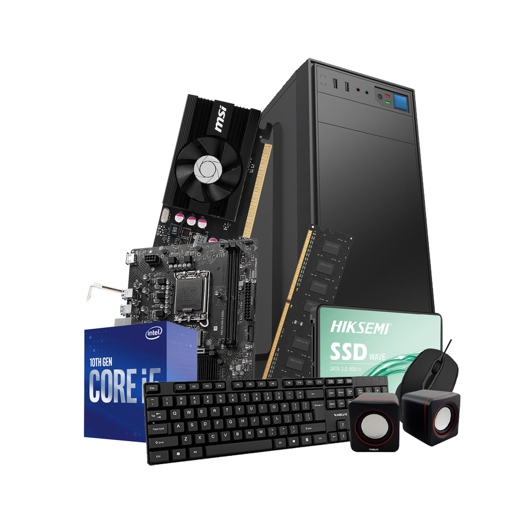 Pc Kelyx Intel Core I5 12400F 8 Gb SSD 480 Gb GT 1030