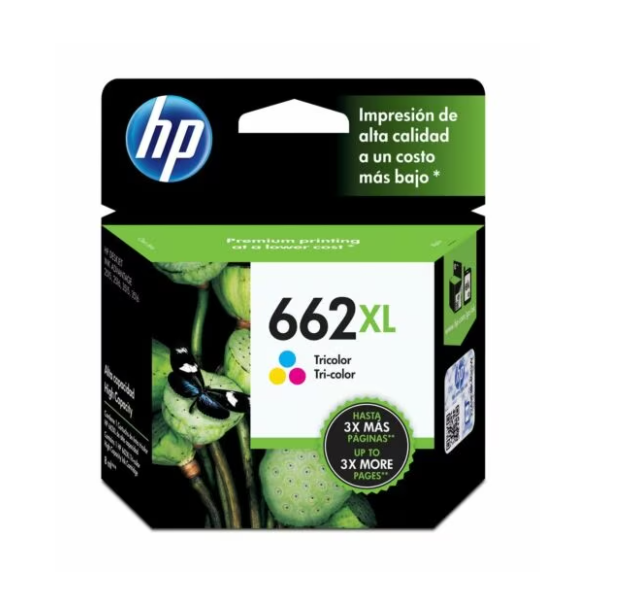 [100882] Cartucho HP 662XL Tri-color Ink Cartridge