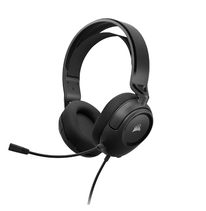Auricular Corsair HS35 V2 Gaming Surround 3.5mm c/adapt USB Carbon