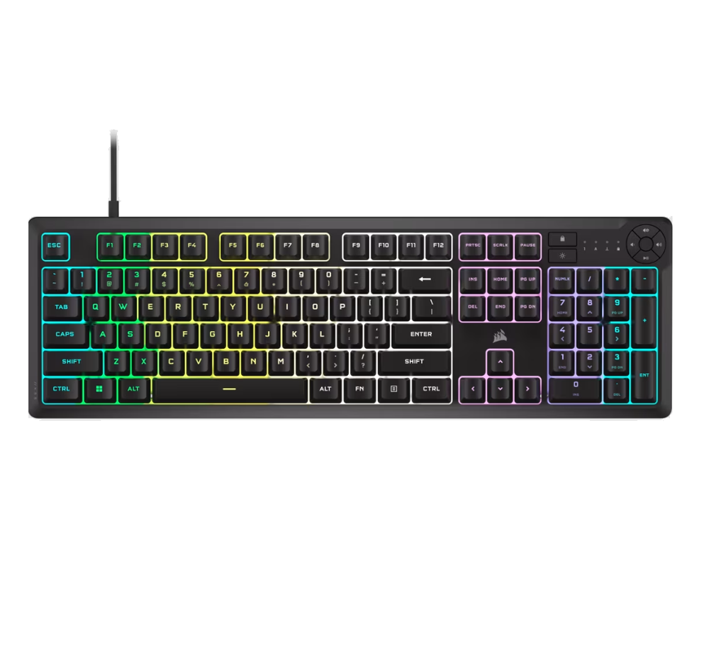 Teclado Corsair K55 CORE RGB Membrana