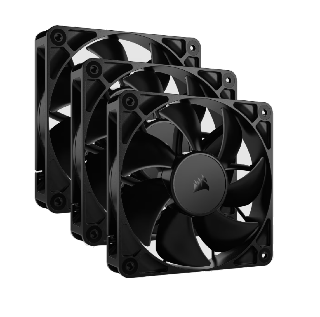 Fan Cooler Corsair RS120 MAX 120mm White Fan Pack x3